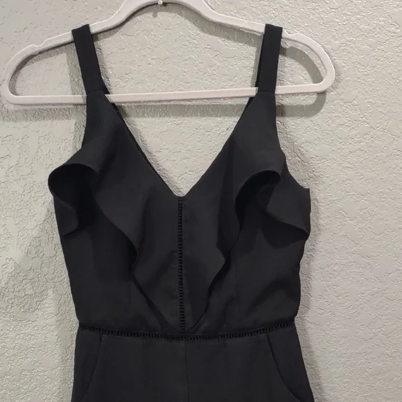 Adelyn Rae Black Sleeveless Jumpsuit, Size XS. - Picture 3 of 17